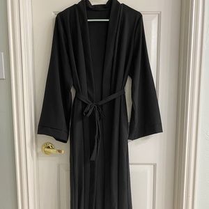 Black Open Abaya